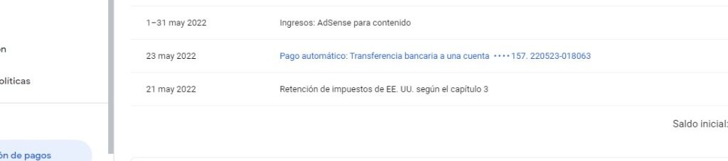 google adsense pago retrasado - emitido el 23 y ya han pasado 10 dias 