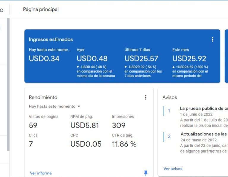 Google adsense no se ha realizado el pago