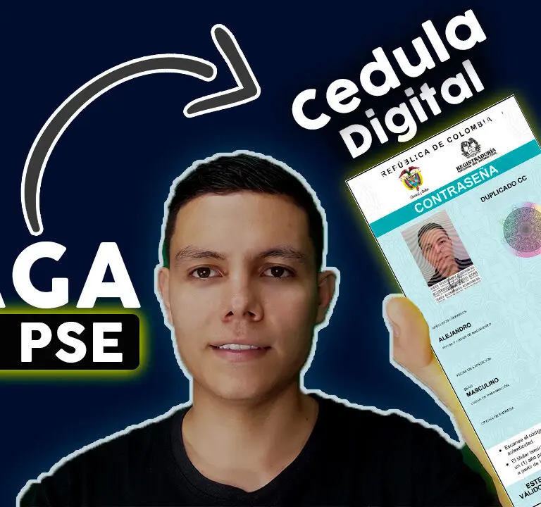 Como sacar la Cedula Digital 2023