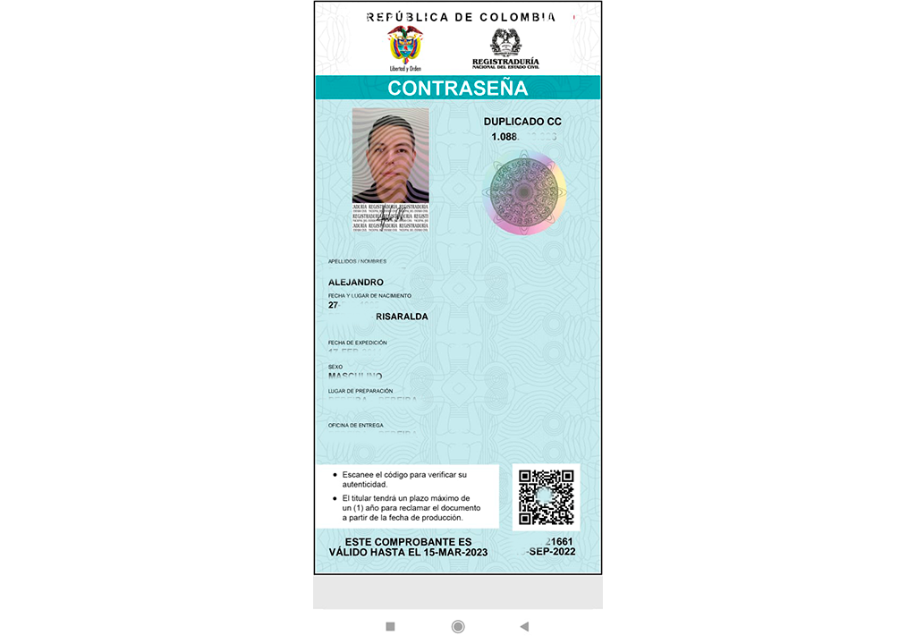 Como sacar la cedula digital por primera vez 