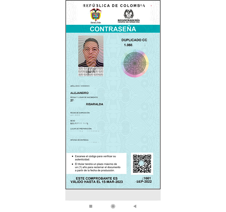 como activar la cedula digital en el celular