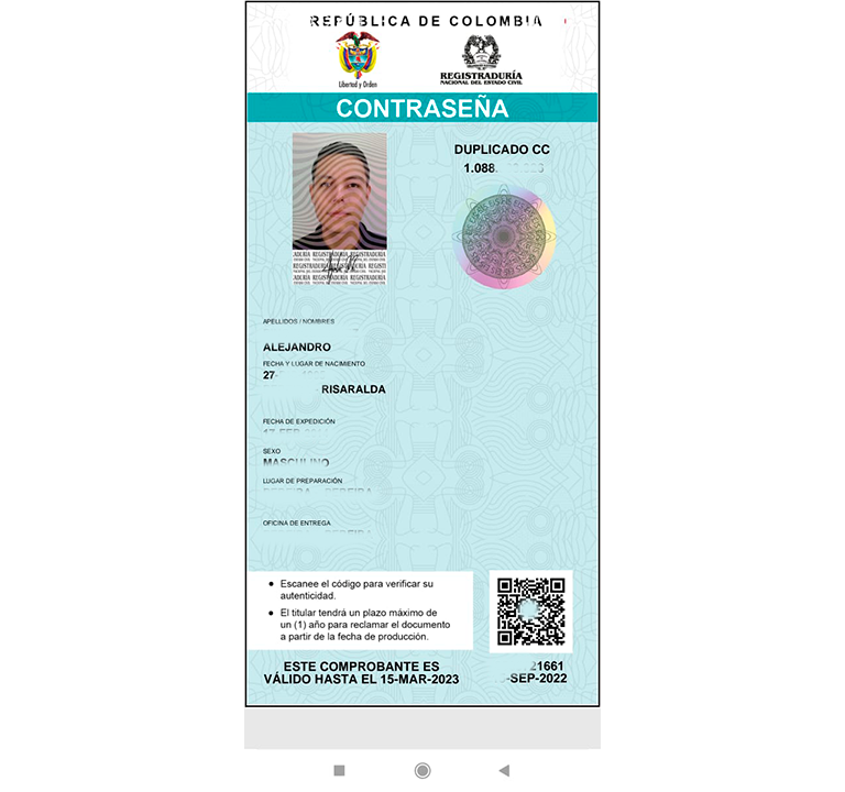 como activar la cedula digital en el celular