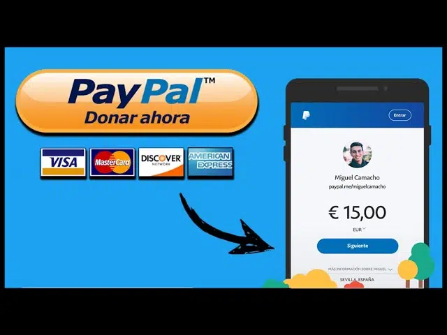 como hacer donaciones con link de pago en paypal