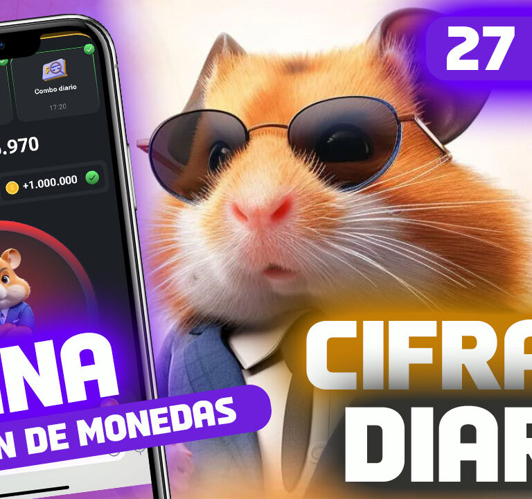 Cifrado Diario Hámster Kombat 27 de junio