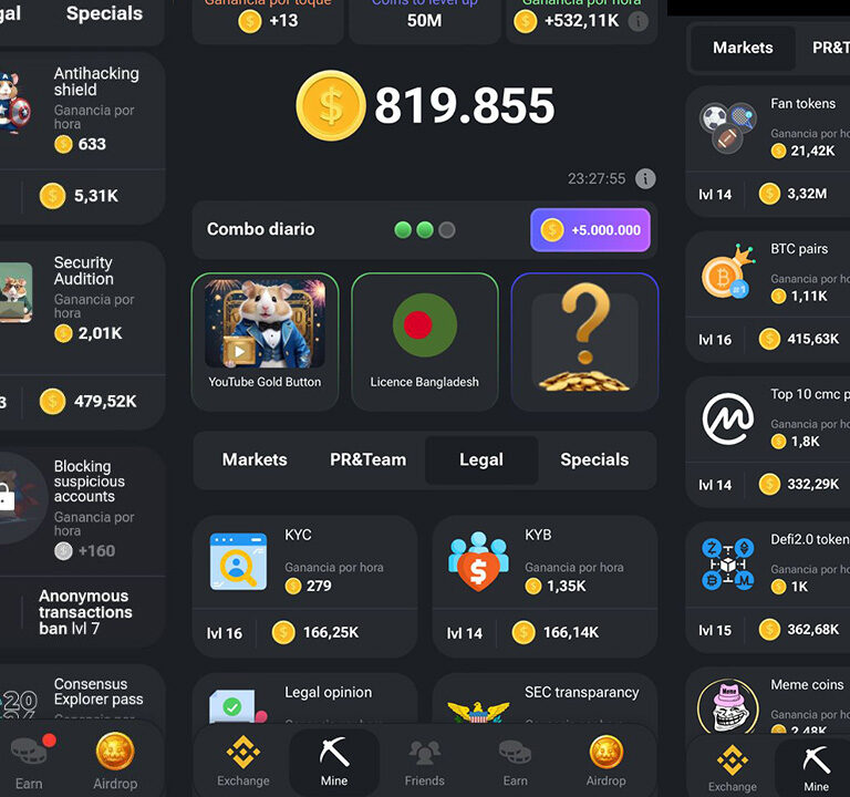 Cómo Desbloquear Las Fichas de Hamster Kombat