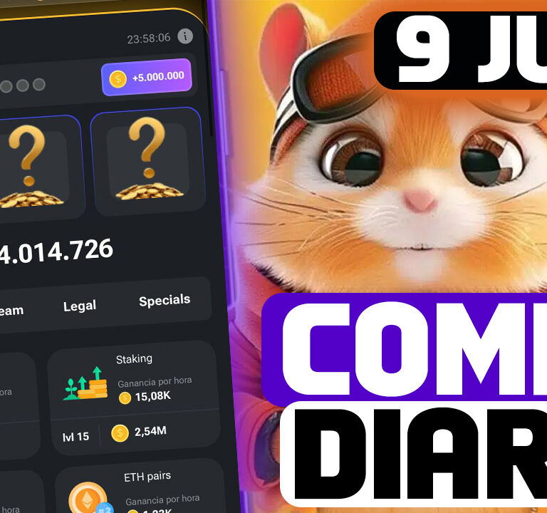 Combo diario hamster kombat 9 de julio