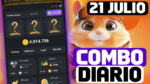 combo diario hamster kombat 21 de julio