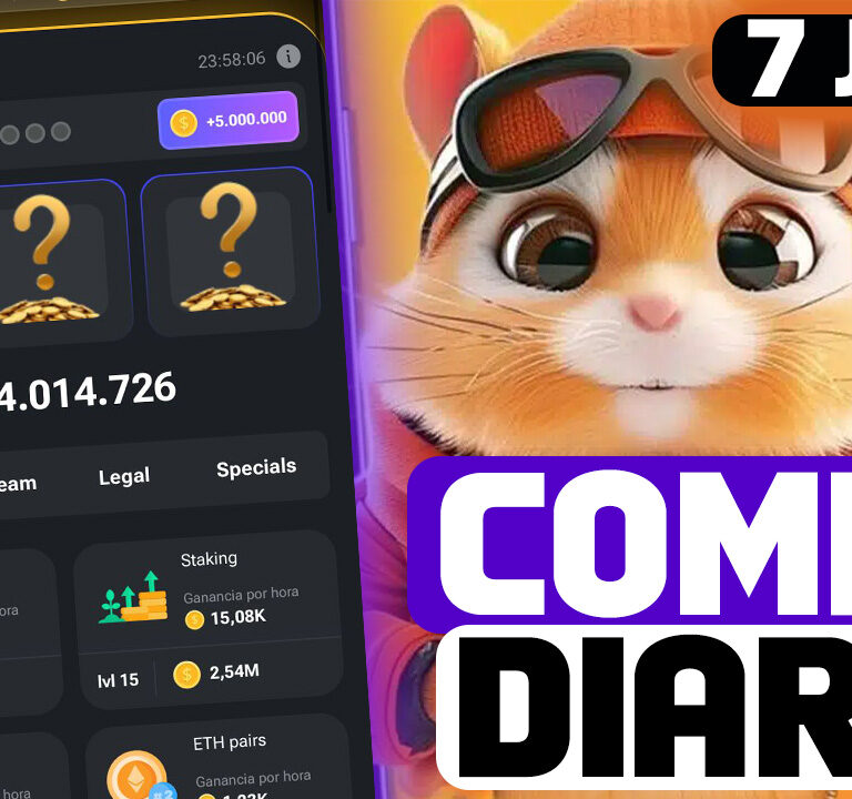 Combo diario hamster kombat 7 de julio