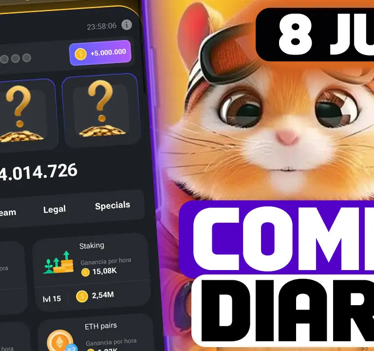 Como diario hamster kombat 8 de julio