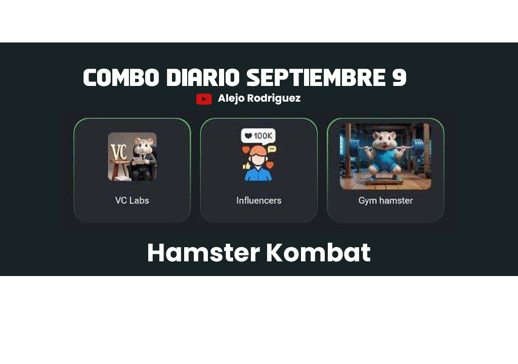 combo diario hamster kombat hoy