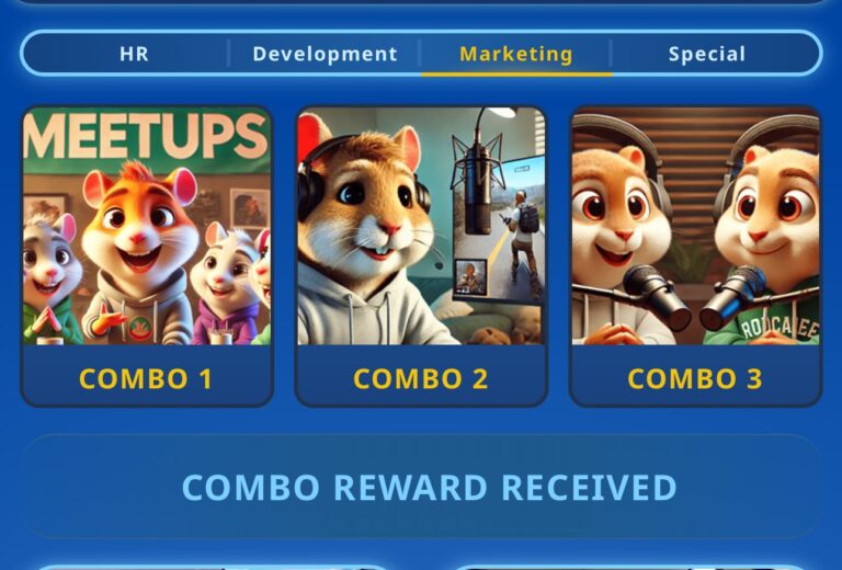 Combo diario hamster kombat 25 de febrero
