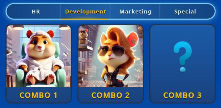 Combo diario hamster kombat Gamedev 27 MARZO