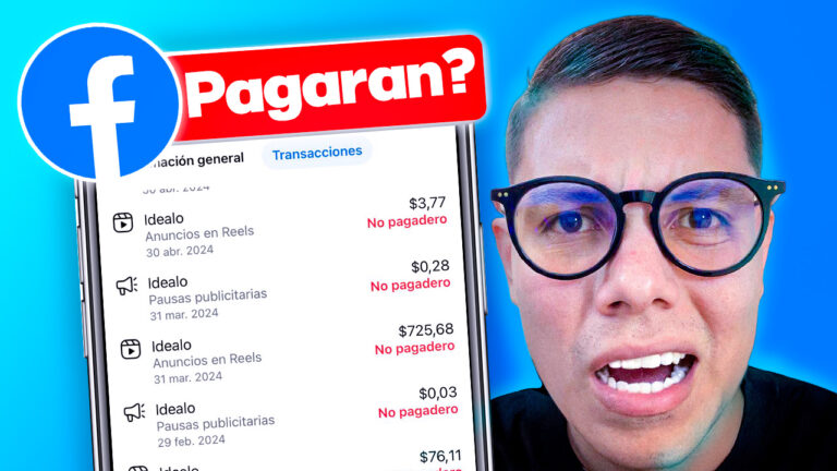 No pagadero Facebook, promp para solicitar tu Dinero
