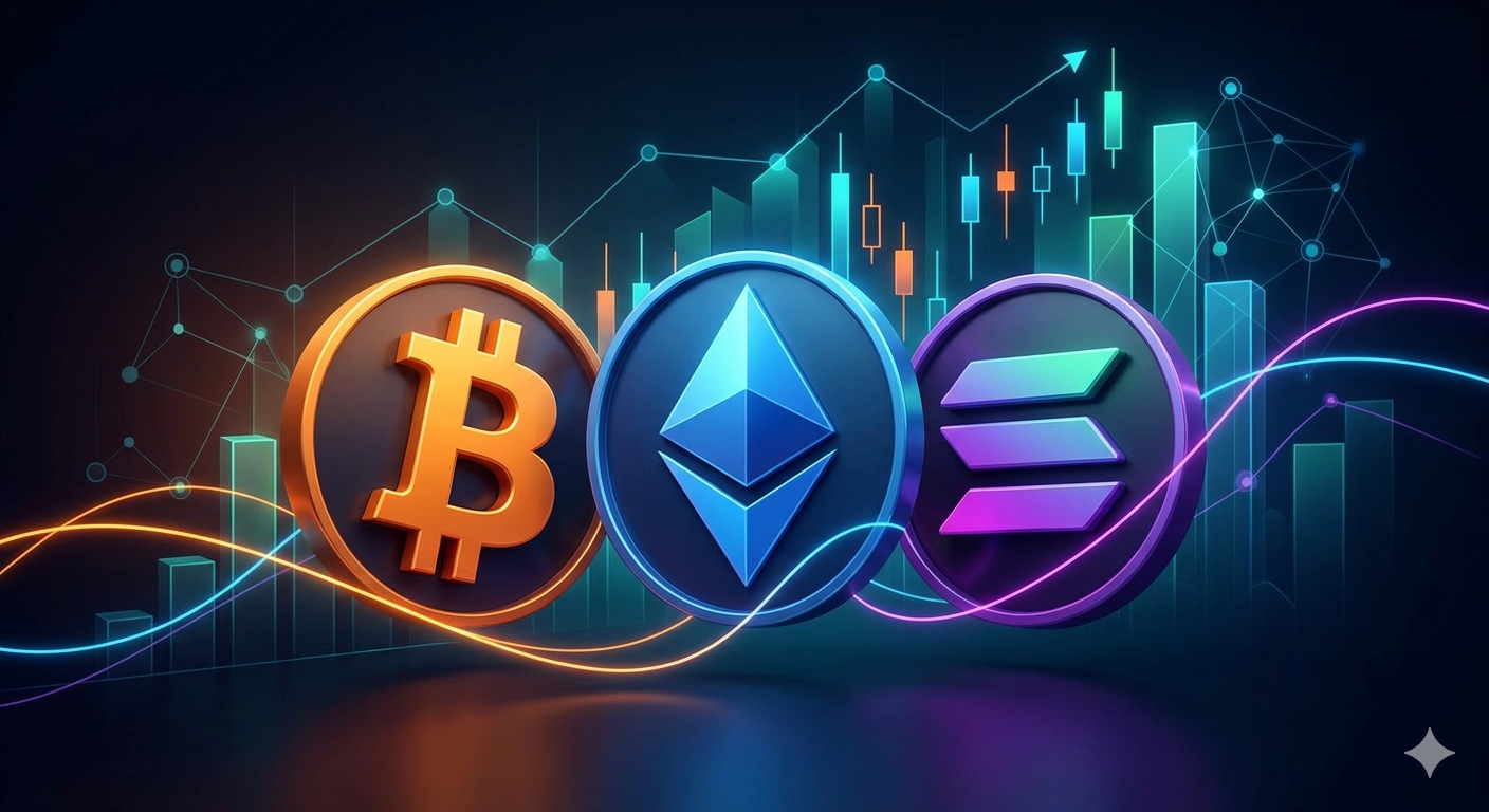 BTC, ETH y Solana: ¿Oportunidad de Compra o Cautela Institucional?