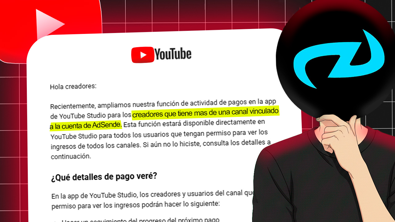 Cómo gestionar los ingresos de tus canales desde YouTube Studio