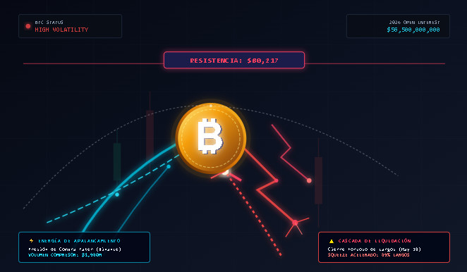Por qué el interés abierto en futuros de BTC explotó y qué significa para el precio.