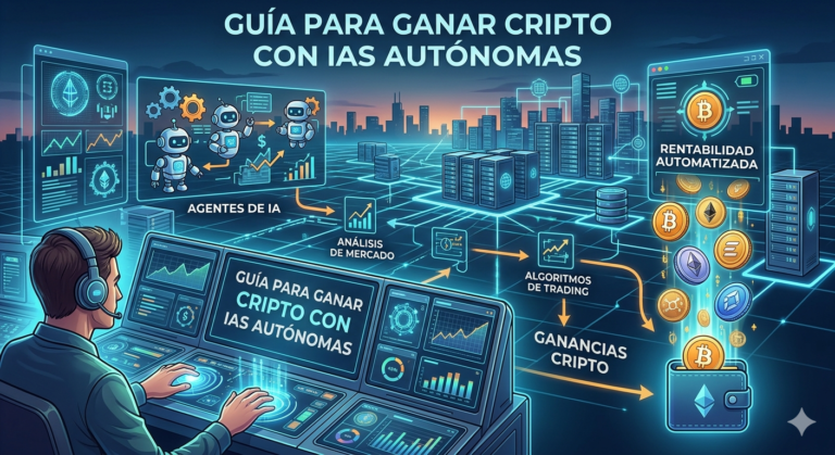 Guía para Ganar Cripto con IAs Autónomas.