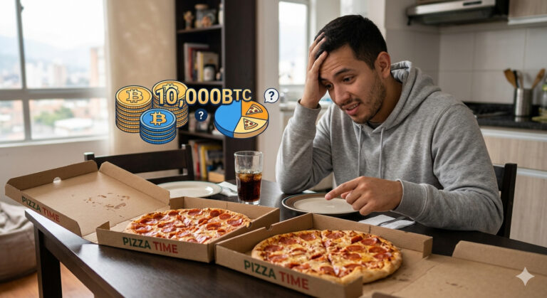 ¿Pagarías 10,000 BTC por dos pizzas hoy?