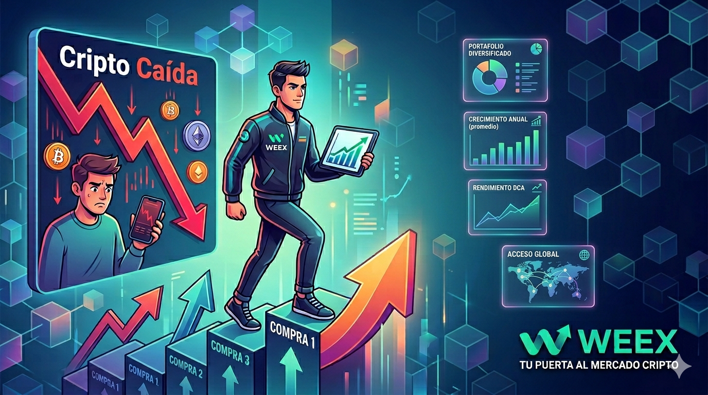 Cómo Comprar Cripto tras la Caída: Estrategia CDA en WEEX.