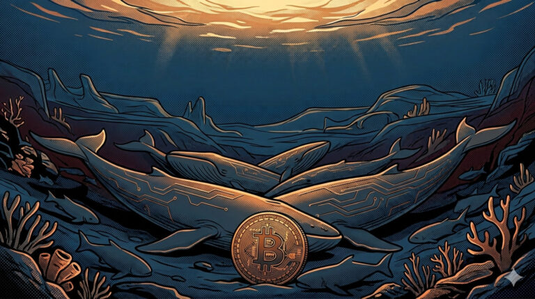 El «efecto lateral»: Por qué las ballenas de Bitcoin están en silencio esta semana.