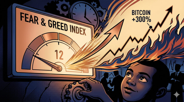 El índice de miedo está en 12, la última vez que pasó esto, Bitcoin subió 300%.