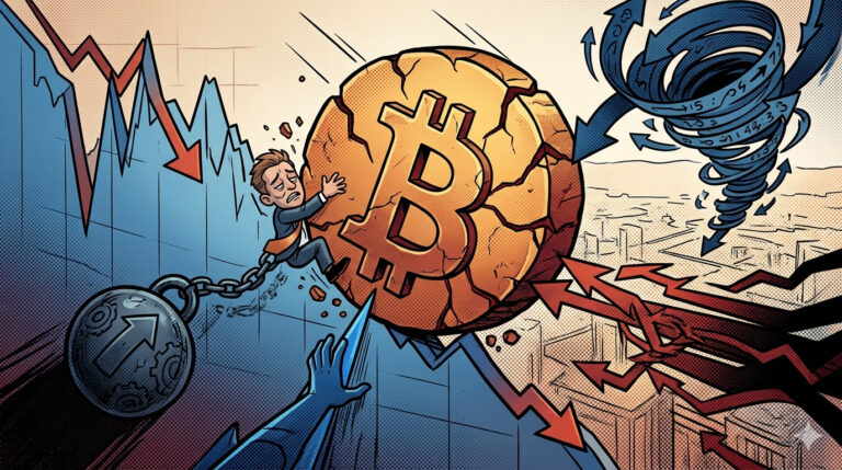 Por qué Bitcoin sigue cayendo: las 4 razones que nadie te explica en simple.