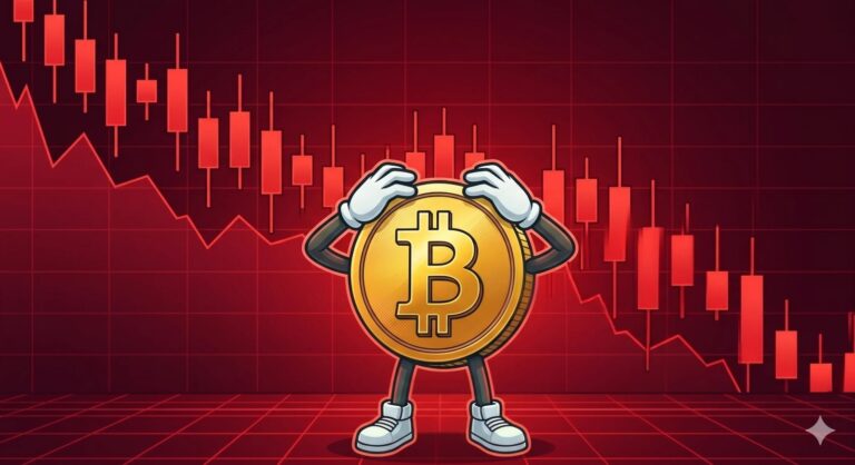 Bitcoin cayó $3,000 en horas hoy — estas son las 4 razones reales.
