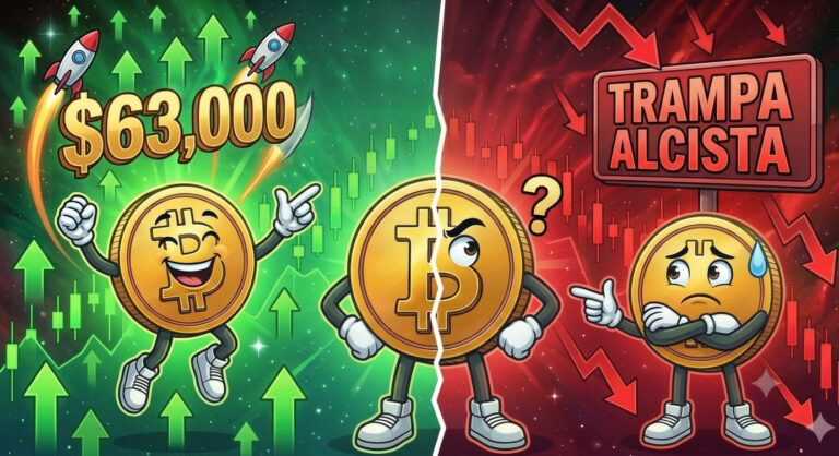 BITCOIN REBOTÓ A $63,000 — ¿ES REAL?
