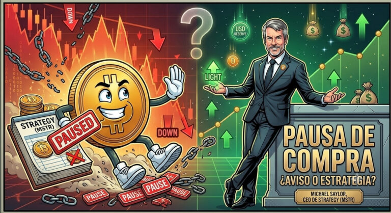Strategy pausó la compra de Bitcoin — ¿Saylor está avisando algo que el mercado no ve?
