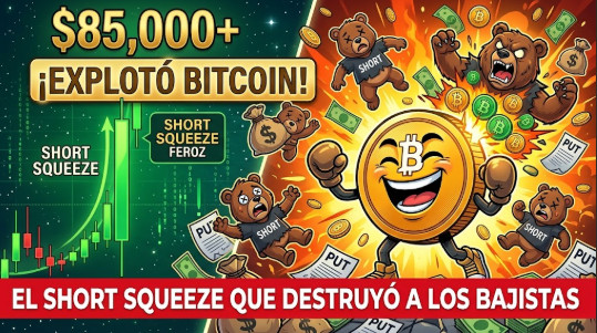 ¡Explotó Bitcoin!: El short squeeze que destruyó a los bajistas.