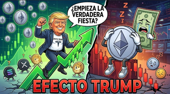 Efecto Trump: Ethereum y las altcoins despiertan: ¿Comienza la verdadera fiesta?