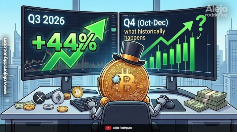 Bitcoin cerró un Q3 histórico (+44%) — esto pasará en el Q4.